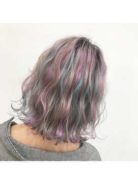 リー 梅田(Lee) Lee梅田★ユニコーンカラー×ナミナミボブ
