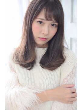 ジュール(Jule) 絶対モテる◎色っぽセミディ大人可愛いシースルーバング小顔