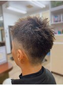 スキンフェード爽やか短髪