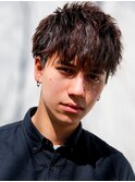 ソフトツーブロックショート