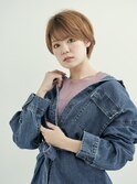 ボブ/カーキグレージュ/マッシュショート/大人かわいい[新宿駅]