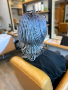 トルチェ(toRtue) ブルーシルバー ホワイトブルー ブルーグラデーション