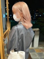 ラパンセ ブルー(LA PENSEE BLEU)&nbsp;【LA PENSEE】レイヤーミディ ピンクベージュ くびれ