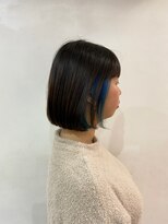 インデックスヘアーユー 錦糸町店(in'dex hair - U)&nbsp;韓国風ブルーインナーカラー[錦糸町/錦糸町駅/錦糸町北口]