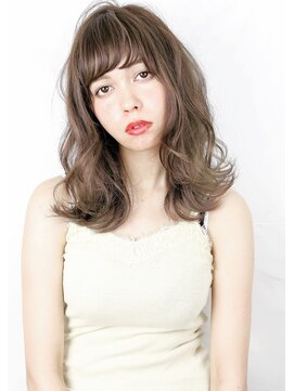 ラミ(L'ami) ☆『 ミルクティーグレージュ & 毛束感 』無造作☆