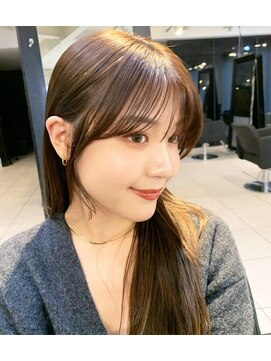 メゾンアクア 表参道(Maison ACQUA) 似合わせシースルーバング