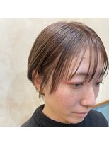 スティルアップ(STIR UP)&nbsp;ショートカットもお任せ♪髪質改善ラベンダーベージュカラー◎