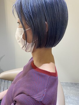 ウインナーヴィジョン 栄 久屋大通店(WINNER VISION) ブルーラベンダー/ミニボブ