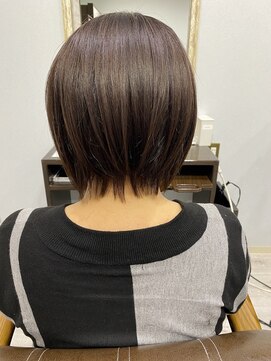 ヘアデザイン レオ(hair design leo) 前下がりボブ☆