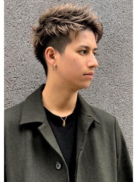 トルネード(TORNADO) ハイウェイト刈り上げツーブロックショート　n5.30