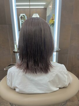 シャル 平塚(shalu) ブリーチ一回ミルクティーベージュ【高綱】