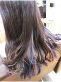 10代20代30代大人可愛い艶感インナーユニコーン
