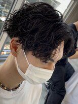 グッドタイムエフティフィフス 横浜西口(GoodTimes ft.fifth)&nbsp;波巻きスパイラルパーマメンズマッシュツイストスパイラルパーマ