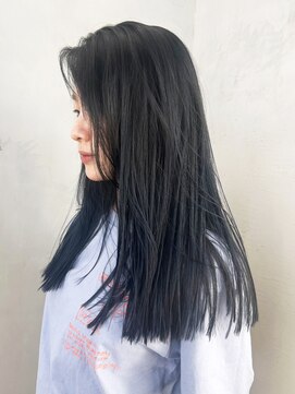 アイティー バイ アルバム 中野店(IT by ALBUM) ブルーグレー_ピンクベージュインナーグレージュ_ba469011