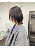 レイヤーボブ/グレージュ