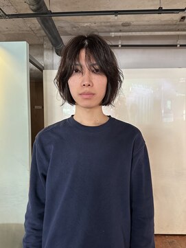 ノラジャーニー(NORA Journey) メンズボブウルフミディアムレイヤーカット