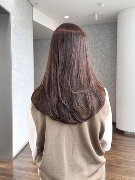 ザック ヴィ(ZACC  vie) レイヤーカット/セミロング/艶カラー/学割U24