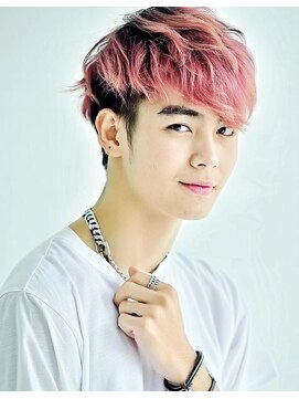 ミスグランディーヴィラス(Miss Grandee VILLAS) 北九州メンズハイトーンカラーピンクマッシュ