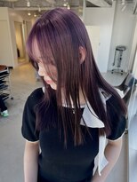 エイト 神戸三宮店(EIGHT)&nbsp;色落ちが可愛い！ピンクラベンダー