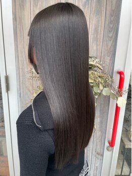 【髪質改善】徹底的に美髪へ導くメテオトリートメントカラー＊極上の艶と柔らかさをぜひ体感して◎