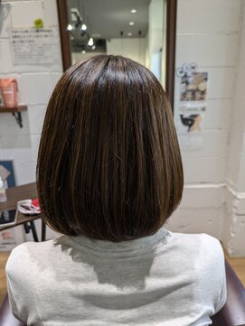チアー ヘアリラクゼーション(cheer HAIRRELAXATION) ワンレンボブ