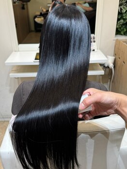 クレールイーエムエー(CLAIRE e.m.a)の写真/【御器所】今TVで話題の髪質改善トリートメント導入☆お客様に合った選べるTRで繰り返すほど綺麗な艶髪に♪