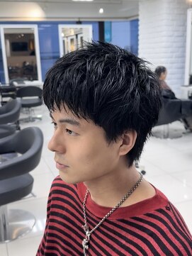 テクト バイアッシュ 吉祥寺店(Tect by Ash) メンズダウンショートバング韓国カットメンズサロン