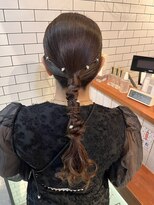 オーブ ヘアー リリー 博多2号店(AUBE HAIR lily)&nbsp;結婚式ヘアセット