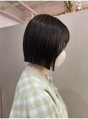切りっぱなしボブ＊
