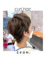 シーム(seam.)&nbsp;簡単スタイリング癖毛ショート◎どんな髪質・毛量・年齢もOK！