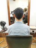 プリバート メンズツーブロックカット