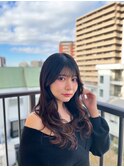 ウェーブヘア