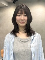 シャルムバイケンジ(Charm.by KENJE)&nbsp;【 銀座/レイヤー 】ミディアムレイヤー/顔まわりレイヤー/小顔