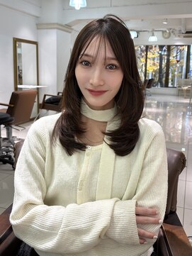 フォルテ 表参道店(FORTE) 小顔にみえるヘア/韓国ヘア/ココアベージュ/表参道