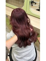 イオエ 西梅田(ioe)&nbsp;ブリーチなしカラー／髪質改善/ミルクティーベージュ/小顔へア