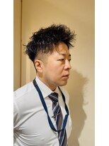 銀座八 【銀座メンズカット】銀座八×ツイスパビジネス<理容室>