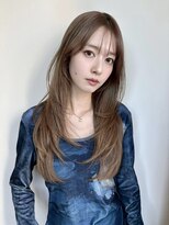 ケーツー エソラ池袋店(K-two)&nbsp;大人ロング×レイヤー*フェイスレイヤーカット*髪質改善*顔周り