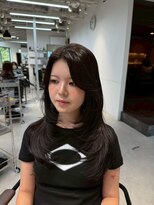 ザシェノンウメダ(THA CHAINON UMEDA) 着物ヘア/大人ガーリー/ダークアッシュ/似合わせカット/心斎橋