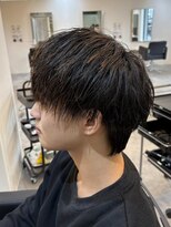 ヒュイル バイ ニアウ(Hwyl by Niau)&nbsp;MEN’S HAIR/ソフトツイストパーマ/ラウンドマッシュ/伊勢崎