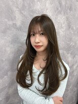 シオ ヘアー デザイン(Sio. hair design) くすみオリーブベージュ!