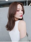 レイヤーカットハイレイヤー顔周りカット韓国風レイヤー髪質改善