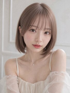ユーフォリア エヌ 池袋サンシャイン通り店(Euphoria +n) 透明感あふれる外国人風ボブ/10代20代30代40代人気の平行ボブ◎