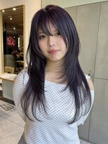 ディーナ(D'na)&nbsp;【D'na×古屋】ディープラベンダー×ハッシュカット