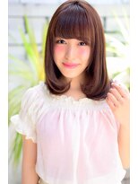 NINEazabu  フェザーロブ☆ダークベージュ