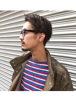 リンク ヘアスペース(Link hair space) 【メンズ】お客様スナップ22#ショート#束感#ツーブロック