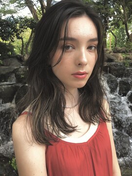 ニール 名古屋 伏見 丸の内(NEELU) 【Neelu】シアロングでつくる暗めブランジュインナーハイライト