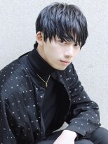 ピチカート(pizzicato) サイドパート　スマートマッシュ　ブルーブラック