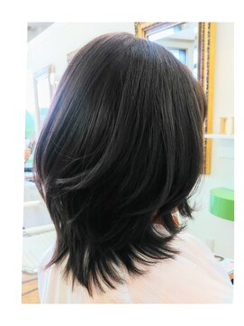 ヘアー リ ミックス(HAIR Re-MIX) ふんわりセミロング、グラ・レイヤースタイル♪