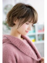 ヘアアンドビューティー ミック(Hair & Beauty miq)&nbsp;とろみカールのフェミニンボブa