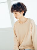 外ハネショートボブ/20代/30代/40代/50代/岡山/表町